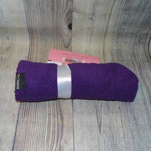 TURBAN Hair Drying Towel Purple NWT - Picture 3 of 3